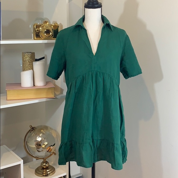 zara seamed mini dress